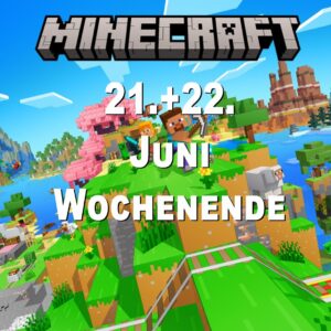 Python & Minecraft - Programmieren für Anfänger und Fortgeschrittene | Wochenende 21.+22. Juni 2025
