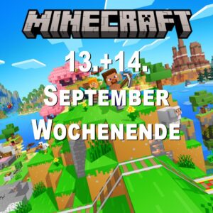 Python & Minecraft - Programmieren für Anfänger und Fortgeschrittene | Wochenende 13.+14. September 2025