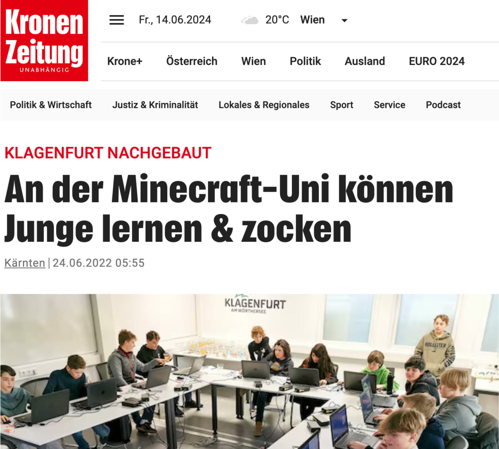 Was sagt die Presse über die Junioruni, ihre Gründer und die teilnehmenden Kinder?