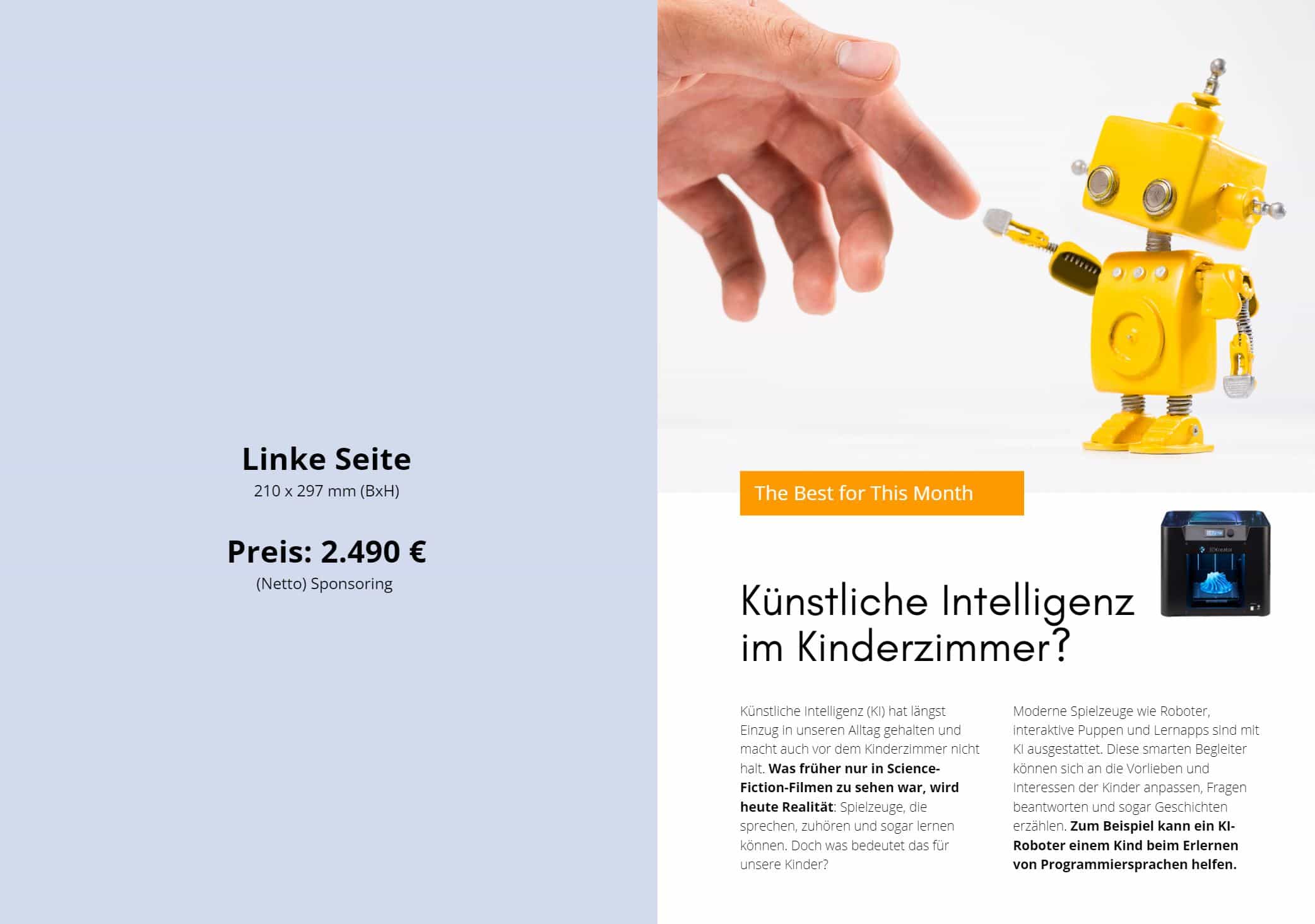 Jobangebote Anzeigenverkauf Junioruni-Magazin 