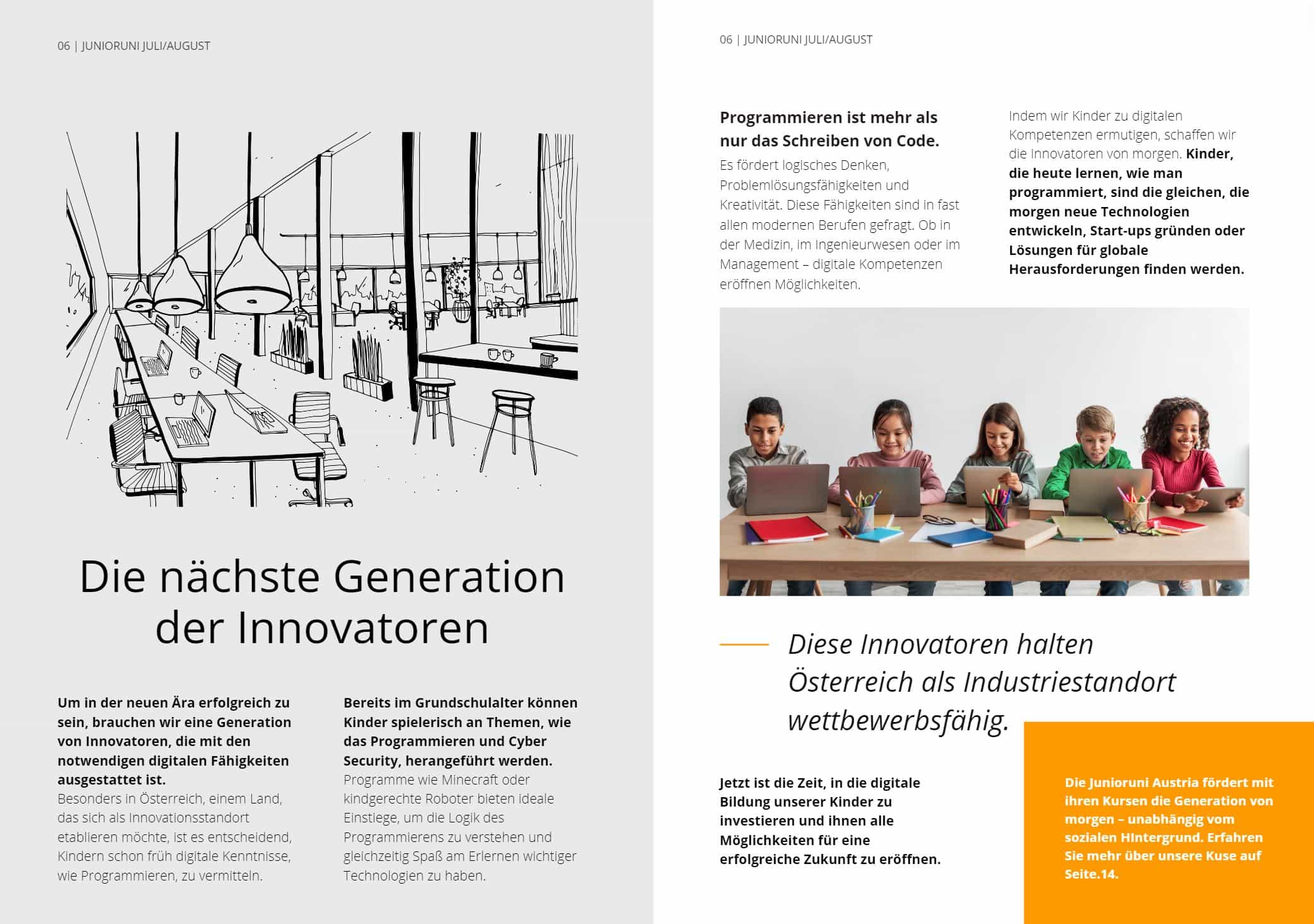 Jobangebote Anzeigenverkauf Junioruni-Magazin 